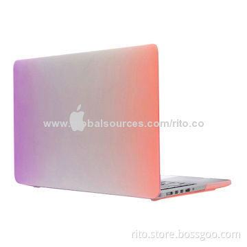 New Rainbow Color Rubberized Hard Case for Macbook Air 11"